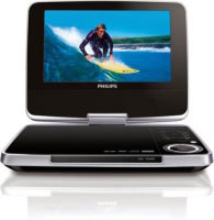 Philips PD7060 LCD digital 7pulg. y tiempo de reproduccin 6horas Reproductor de DVD porttil (PD7060/12)